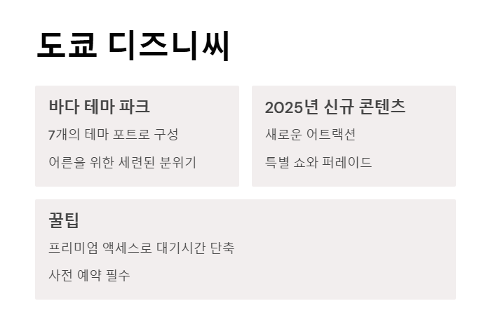 도쿄 여행 꼭 가봐야 할 관광지 BEST 5