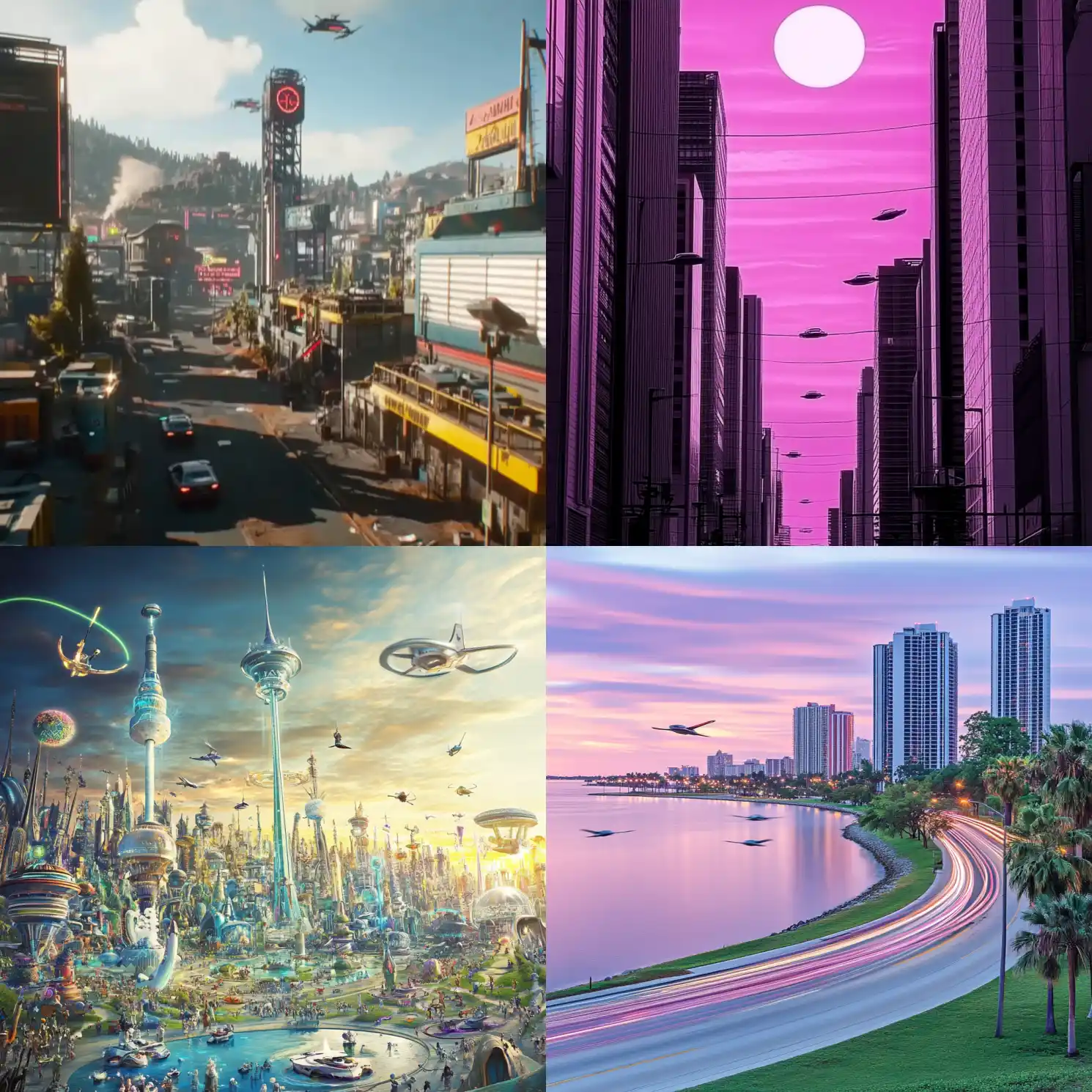 chaos 값을 80으로 설정해서 만들어진 이미지 1