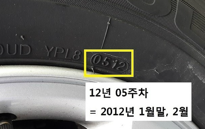 12년도에-제작된-타이어