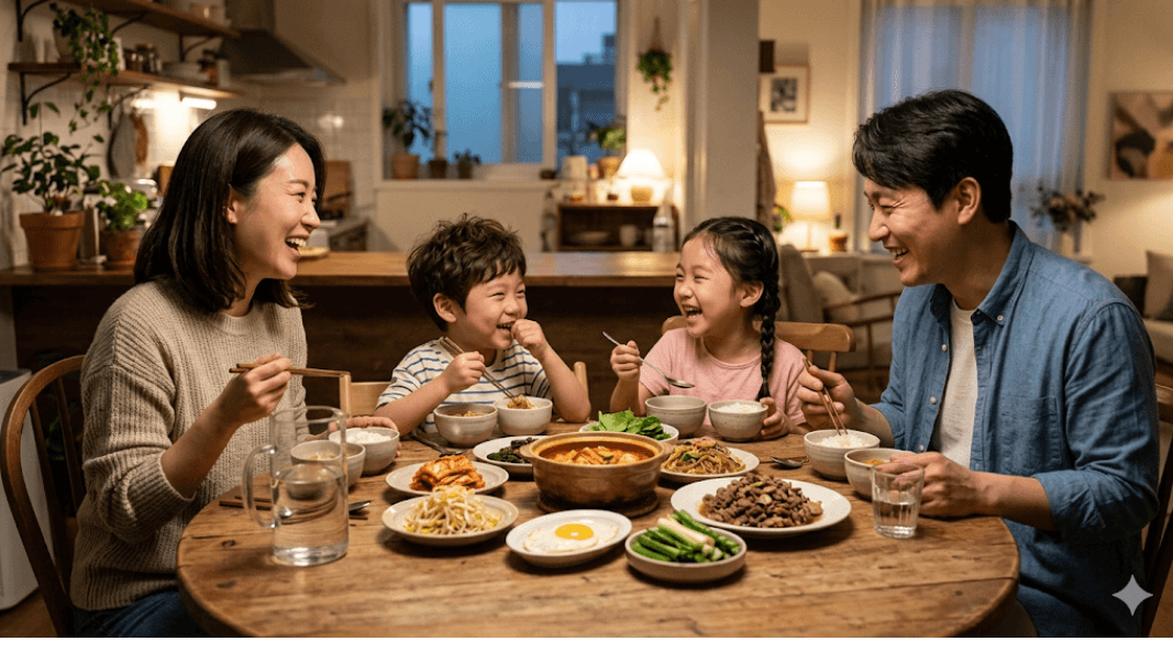 밥 늦게 먹는 아이 해결법 예시