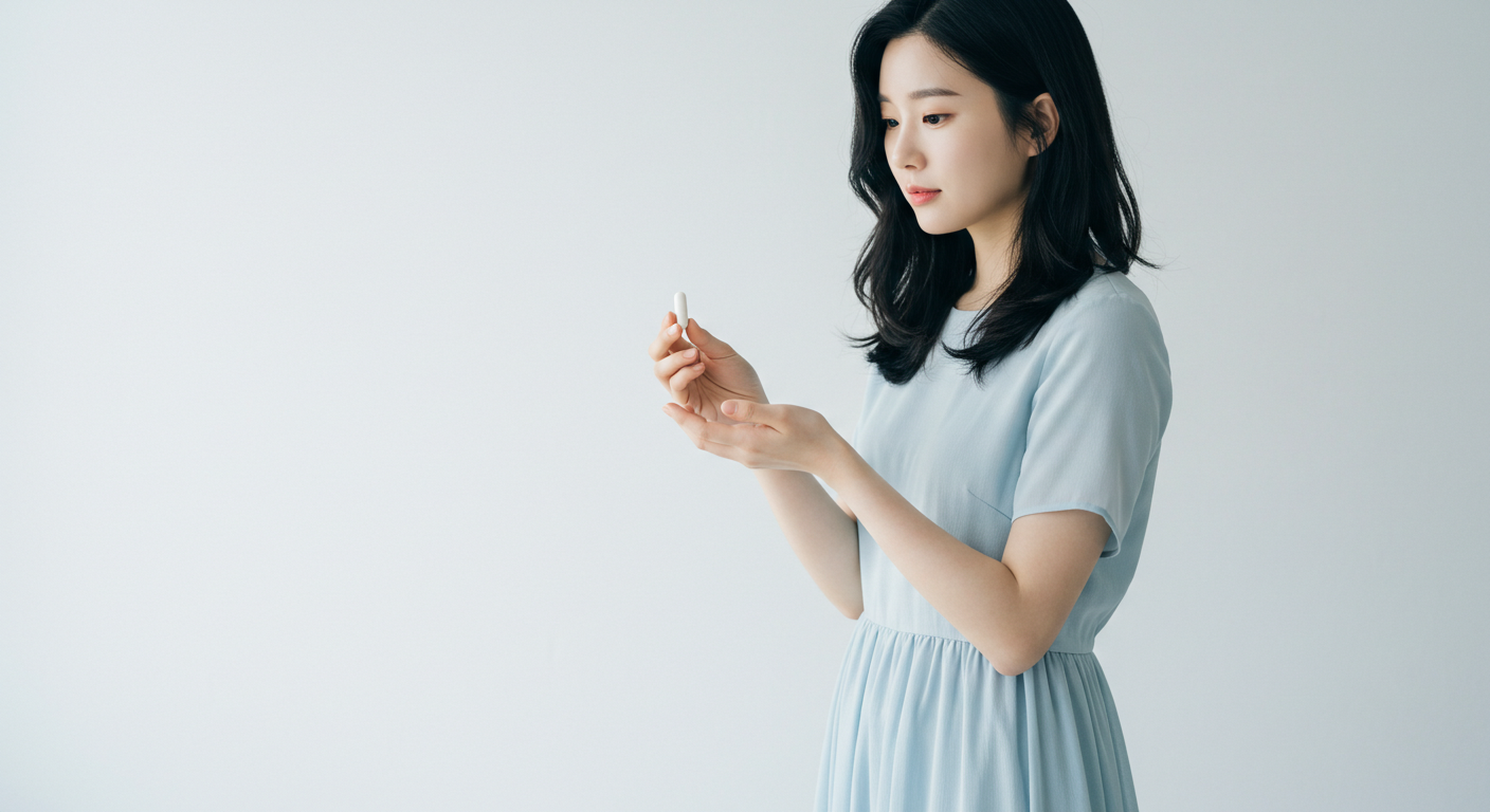 영양제 먹는 시간