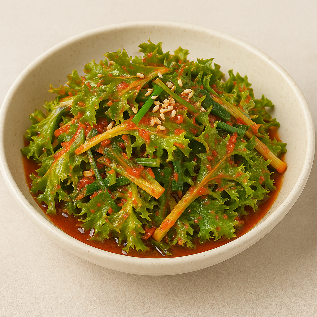 치커리 겉절이