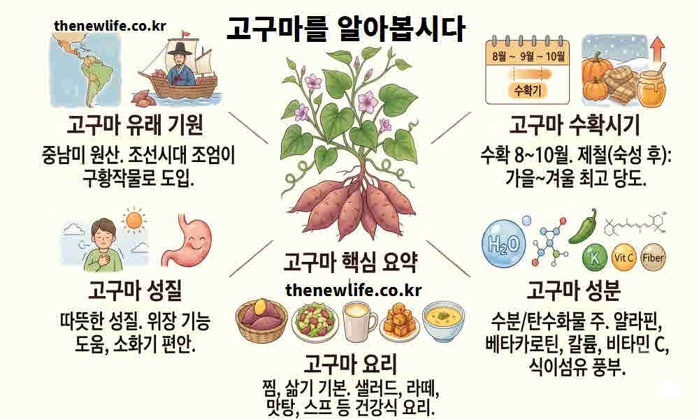고구마 효능 기본정보