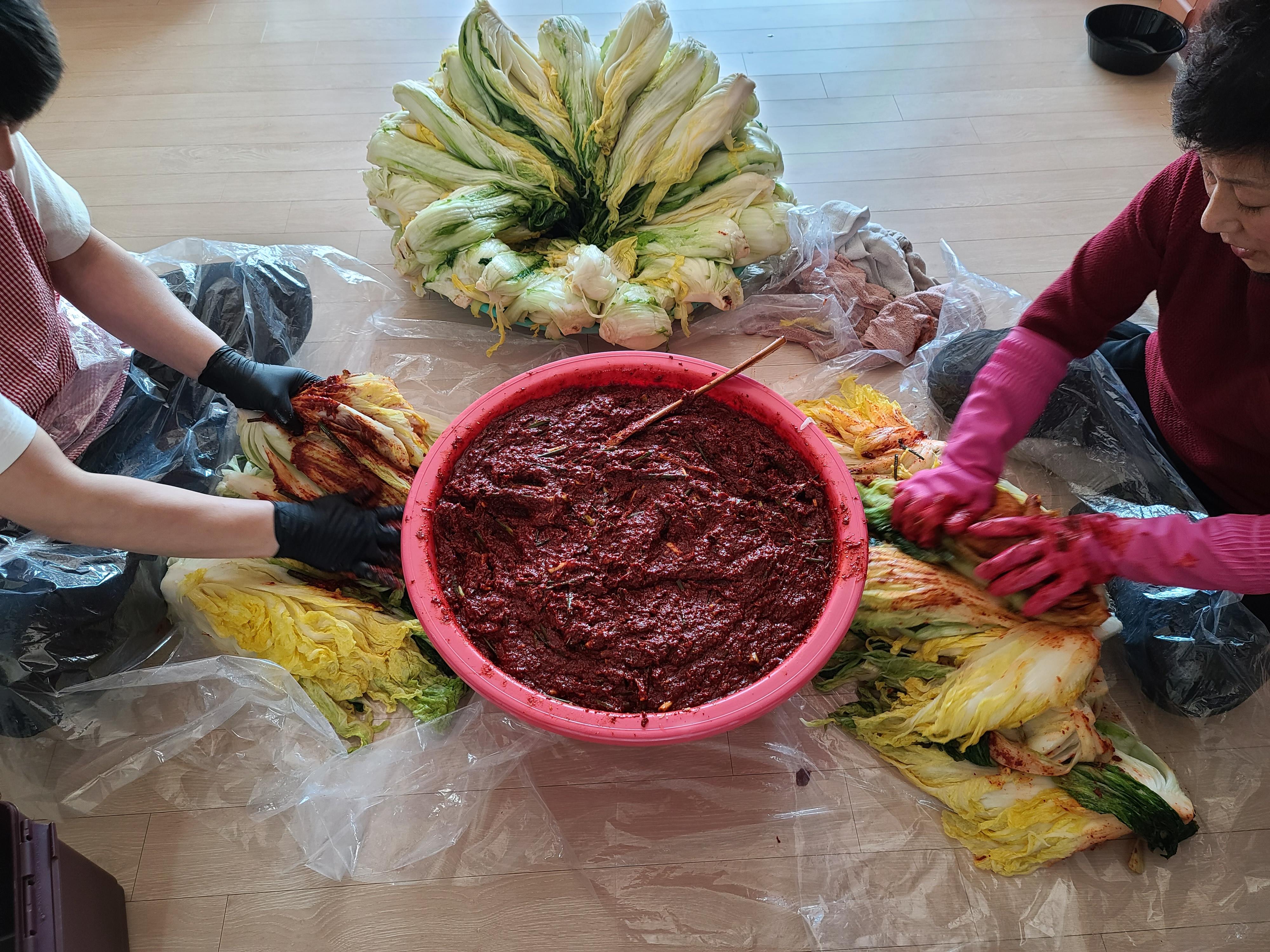 김장 언제 하셨어요?