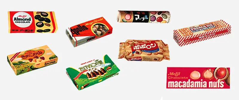 meiji product package design history