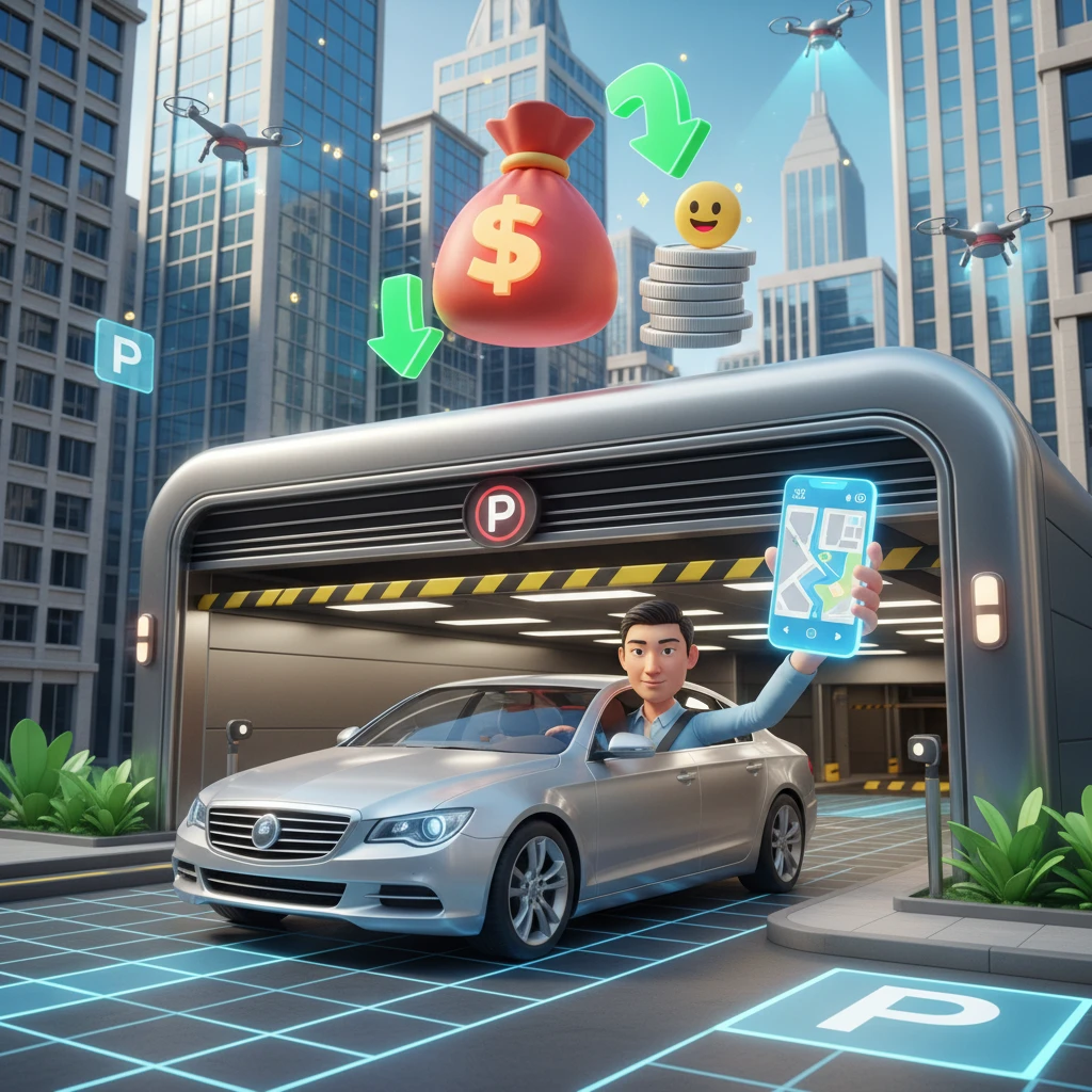 이태원역 주차난 피하는 법 공영 주차..