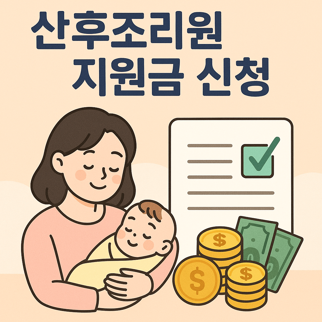 산후조리원 지원금 신청