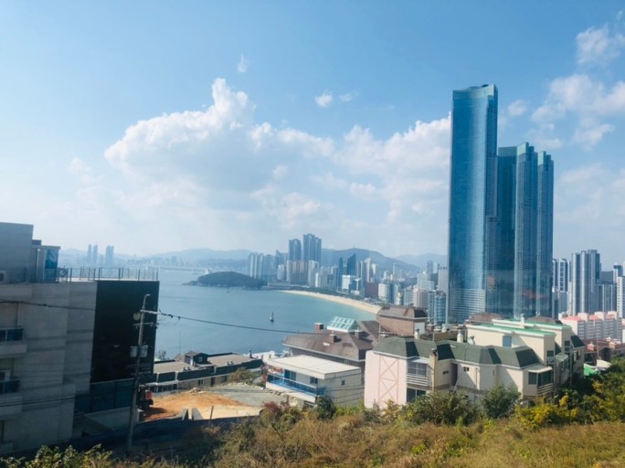 달맞이고개에서-본-해운대전경