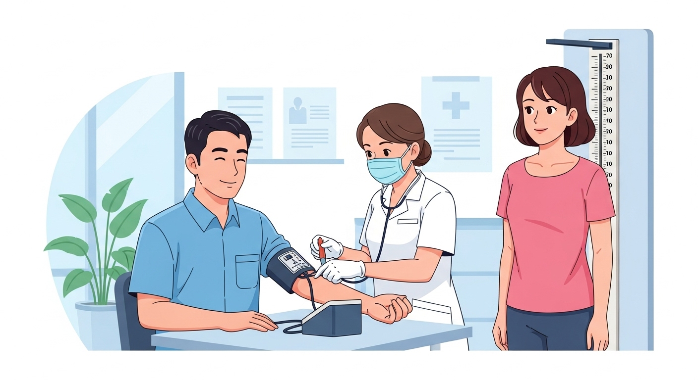 만성질환 건강검진 항목, 당뇨·고혈압·고지혈증