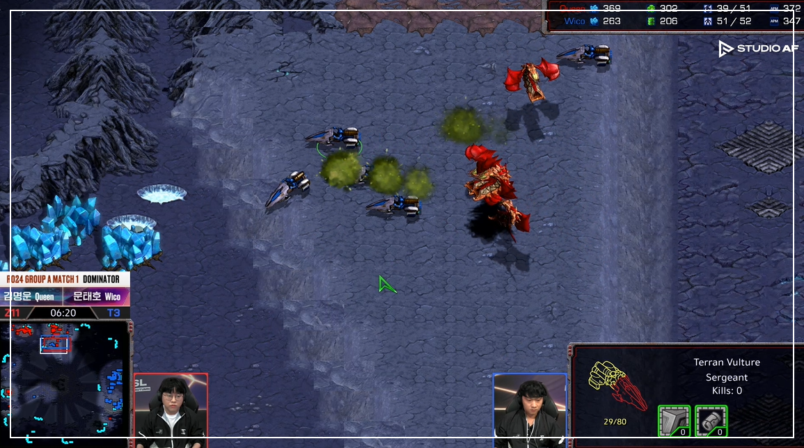 SSL 24강 A조 1경기 벌처