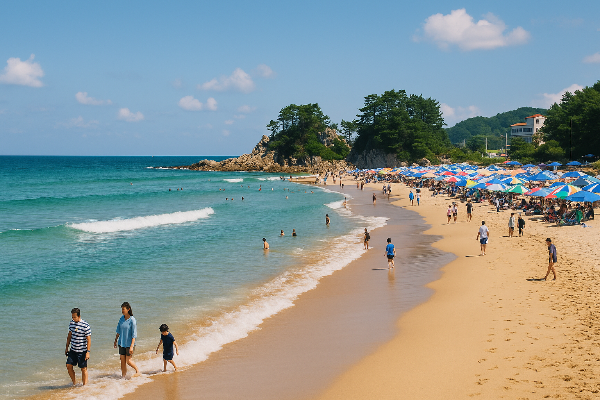 하조대해수욕장|양양 여행의 진정한 피서 명소