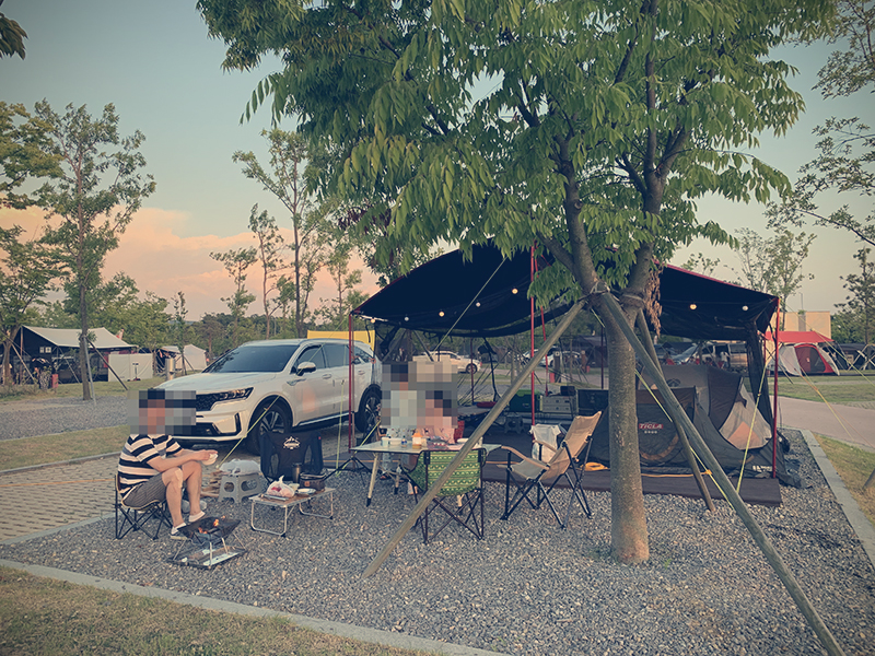 노을진 캠핑장1