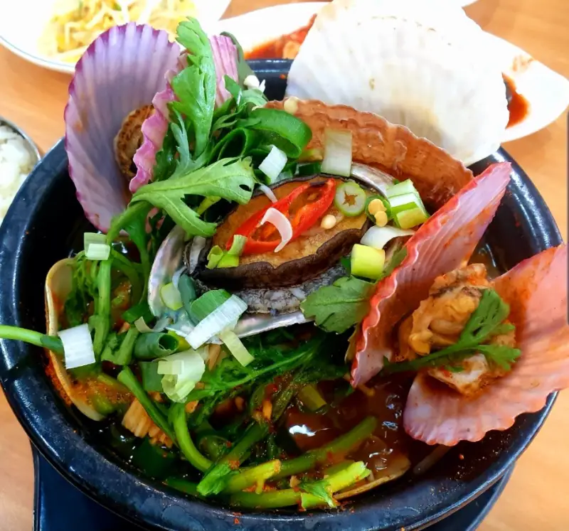 오서방네조개찜-전복해물뚝배기