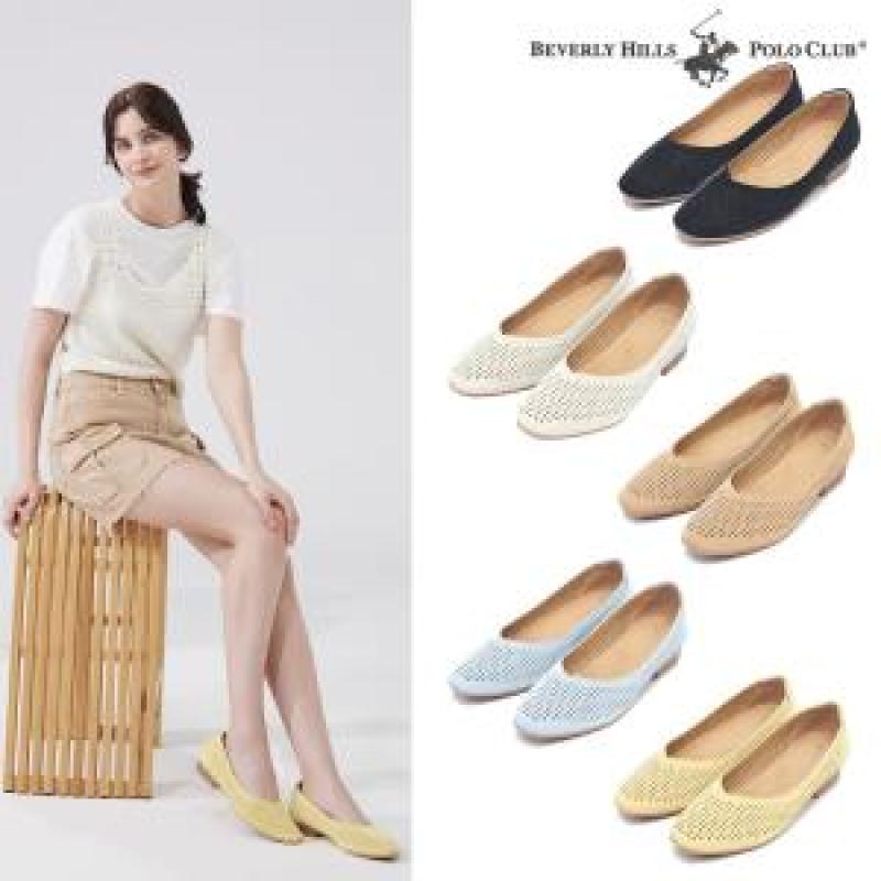 비버리힐스 폴로클럽 루나 펀칭 펌프스 여