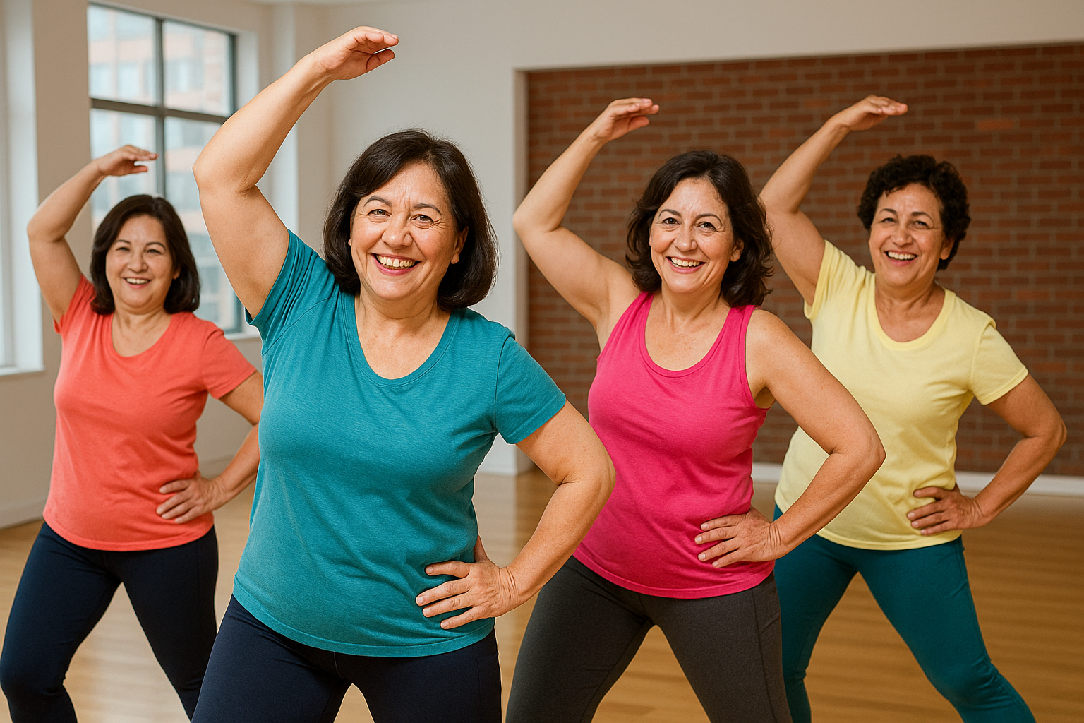 춤의 전반적인 긍정적 효과 관련 이미지