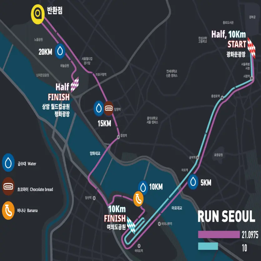 서울 하프 마라톤 대회 참가신청 및 안내