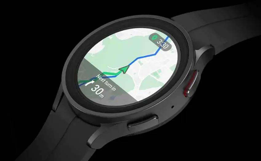 갤럭시워치5프로 GPS 경로추적