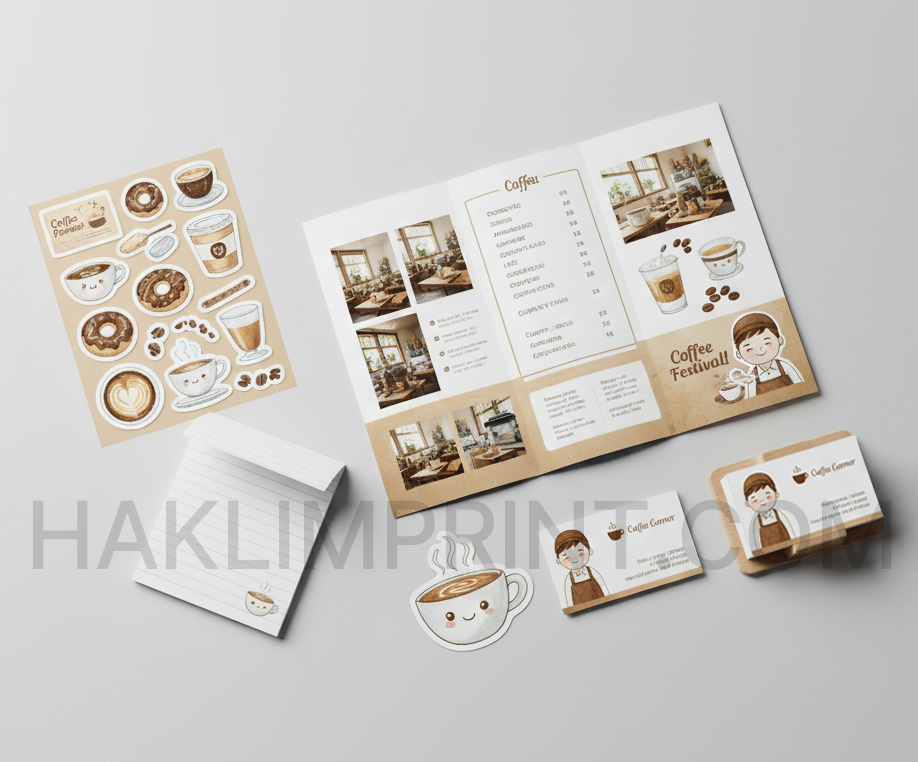 세텍 전시 스티커 명함제작 학림프린트