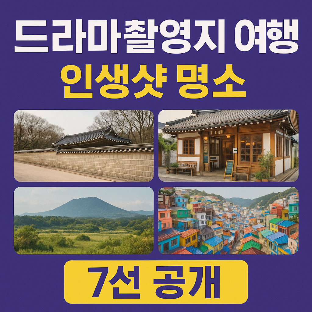 드라마 촬영지 여행