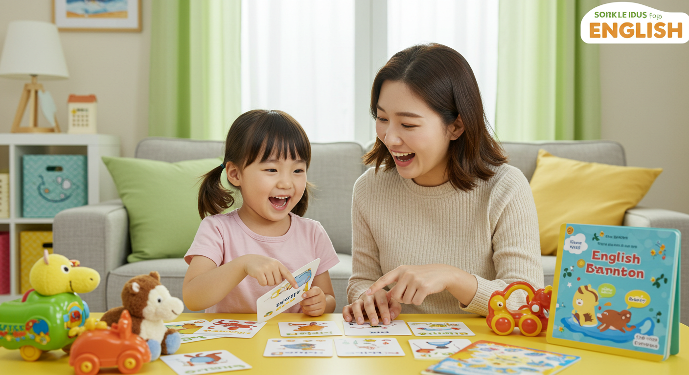 유치원 아이 엄마표 영어 놀이