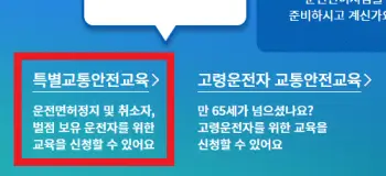 특별교통안전교육-버튼을-클릭하는-사진