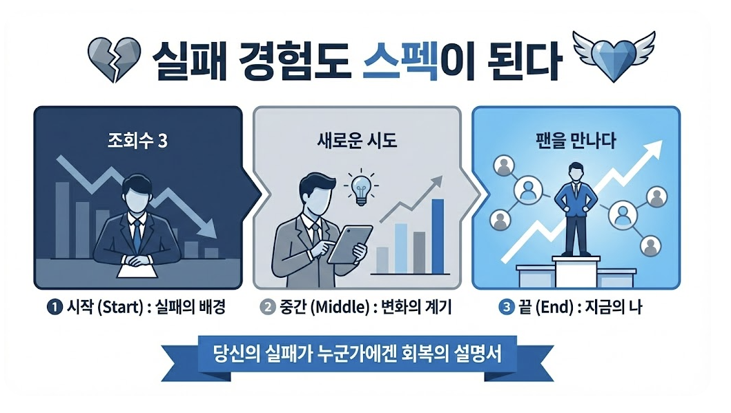퍼스널 브랜딩 스토리텔링: 실패 경험으로 팬 만드는 콘텐츠 (퍼스널 브랜딩 Ep.4) - 스토리