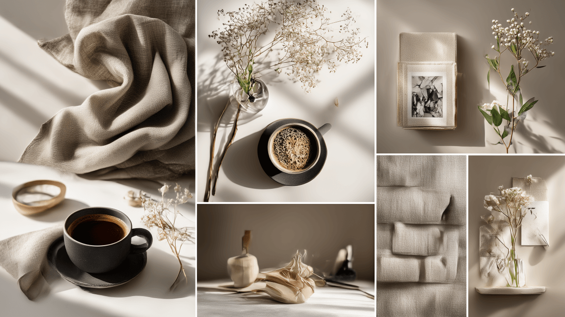 브랜드 감성 구조화를 위한 룩앤필 기반 Midjourney 프롬프트 무드보드 예시