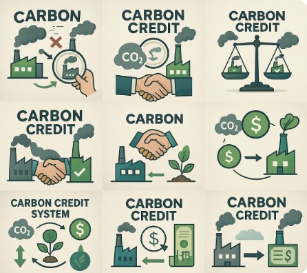 탄소 배출권 제도 이미지