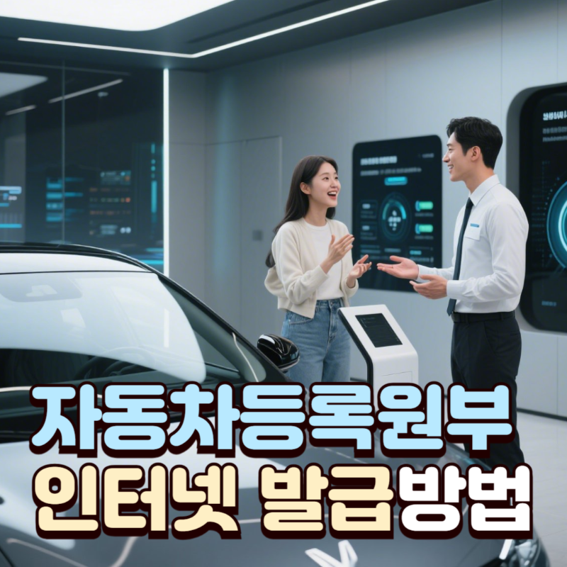 자동차등록원부 모바일 발급