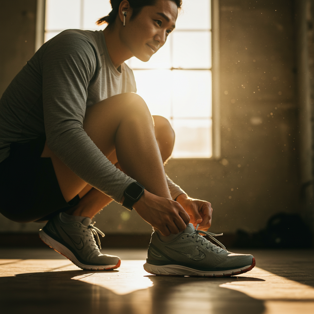 재활이 끝나고 다시 운동을 시작하는 모습