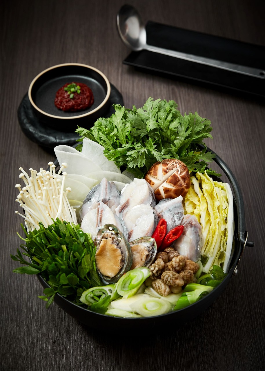 삼호복집의 음식