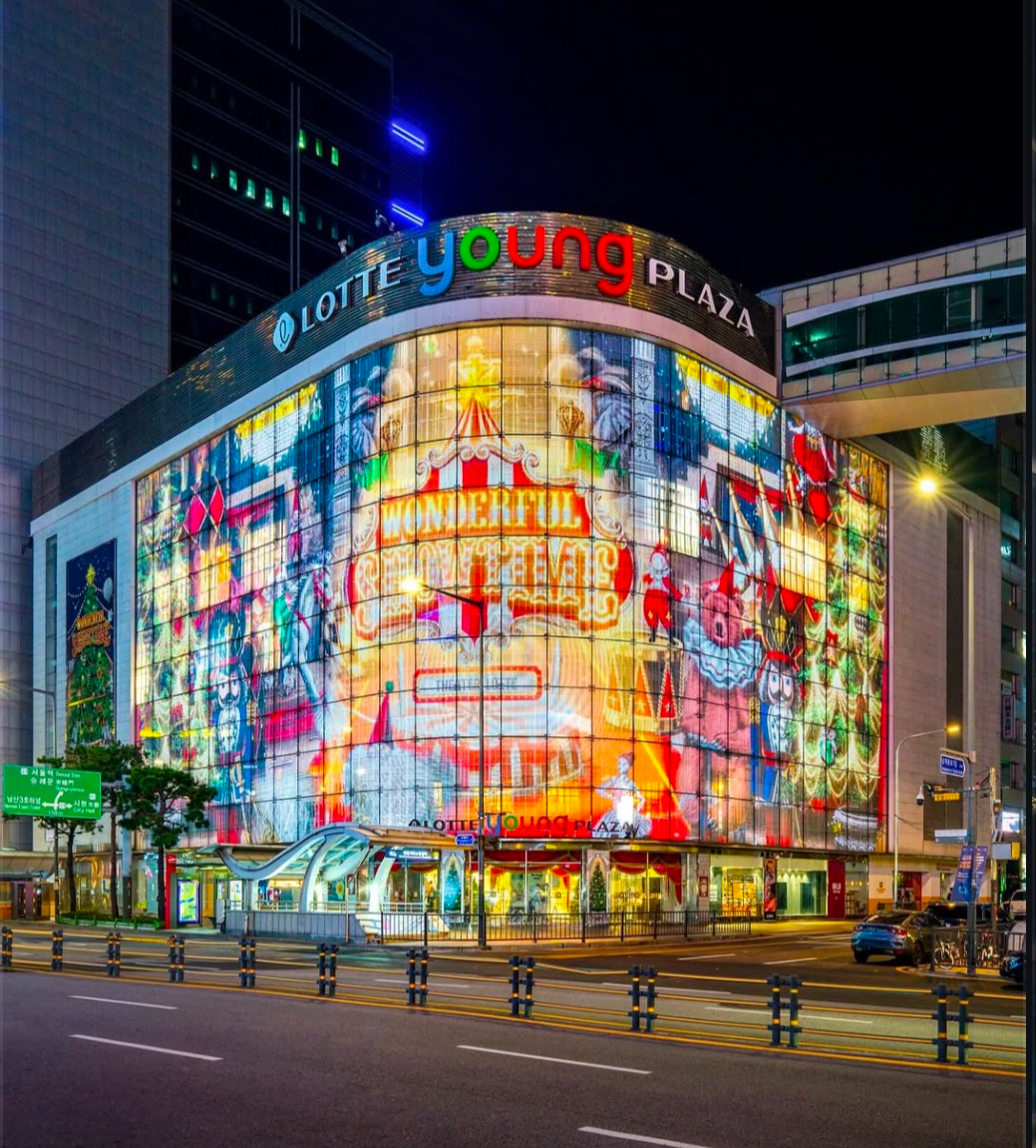 롯데월드몰 크리스마스