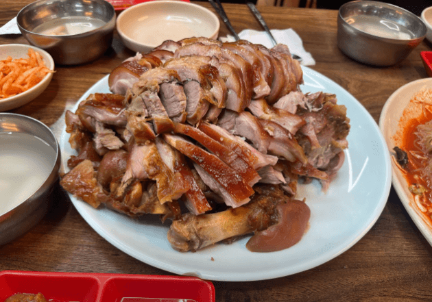 생방송 오늘저녁 장충동 족발