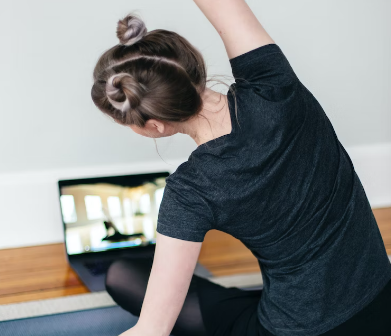 스트레칭 운동하기