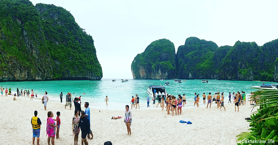 푸켓 피피섬의전경