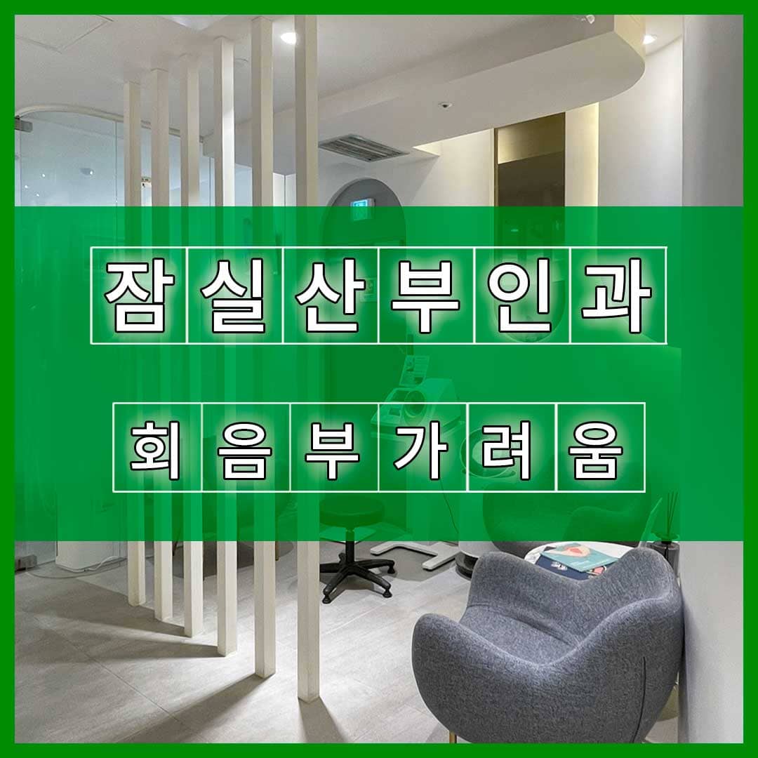 잠실산부인과 회음부가려움 자주 발생해요. 왜 그런가요?