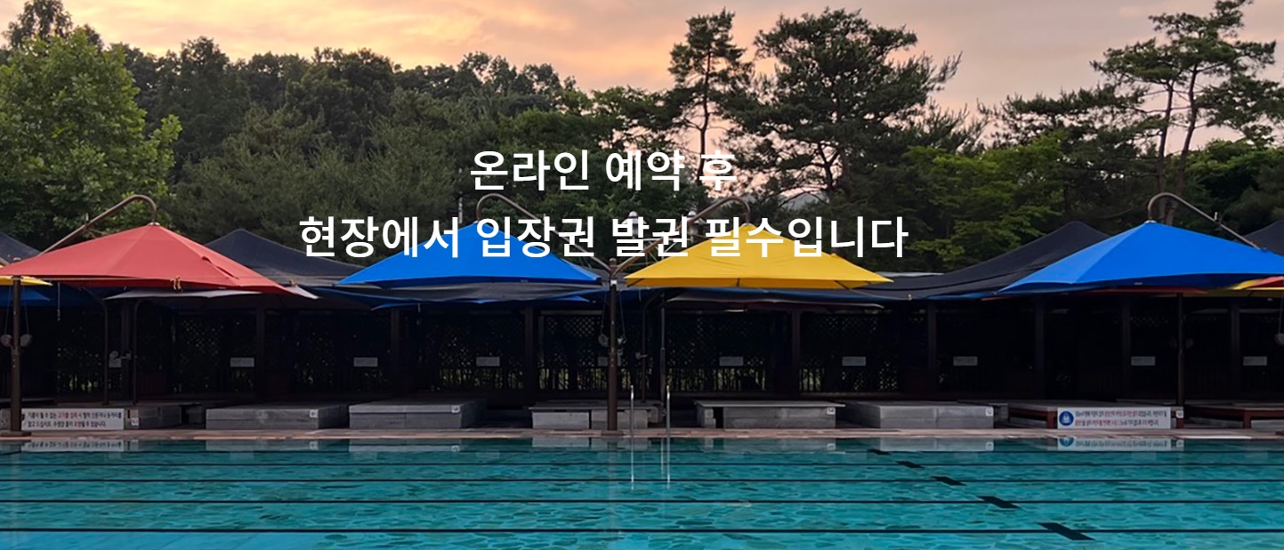 통일로 워터파크 풀장 사진