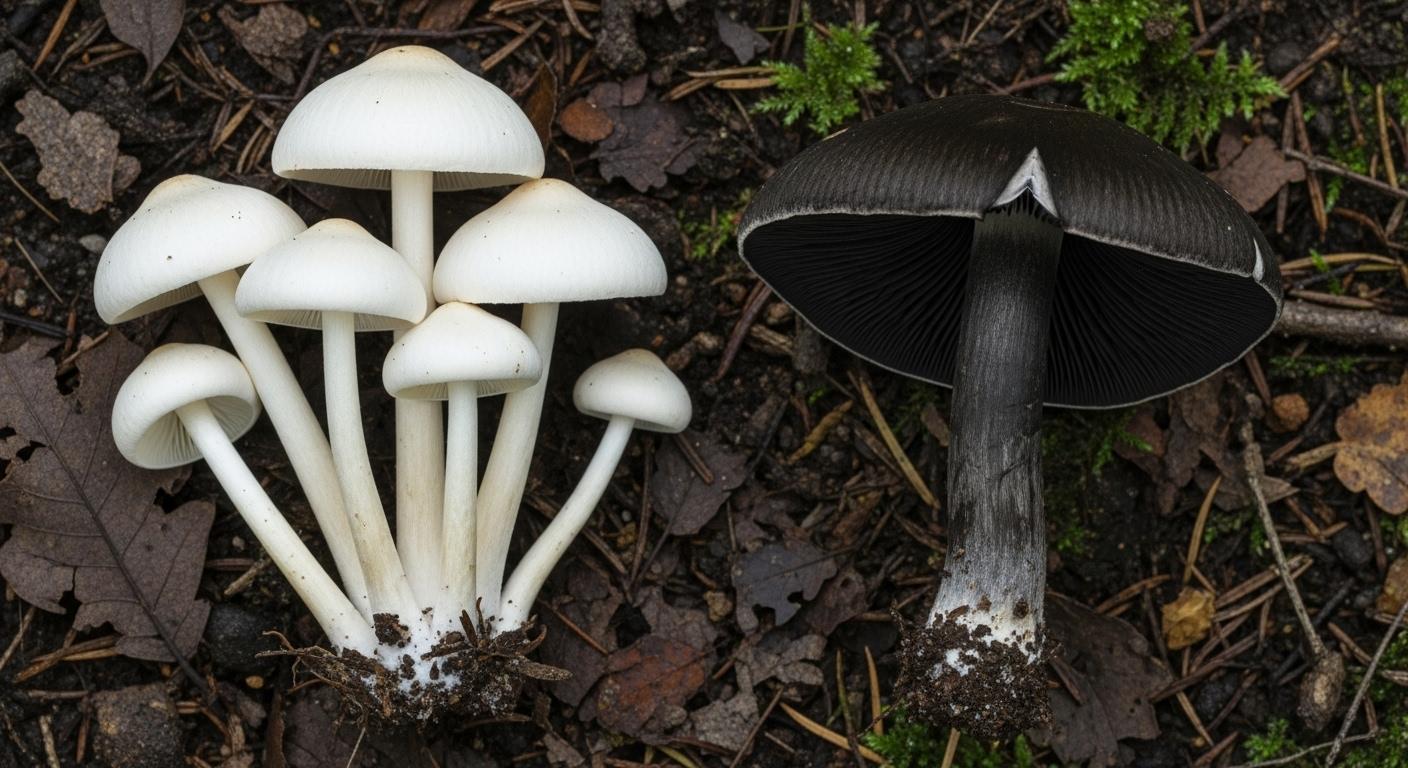 검버섯 흑자 구분