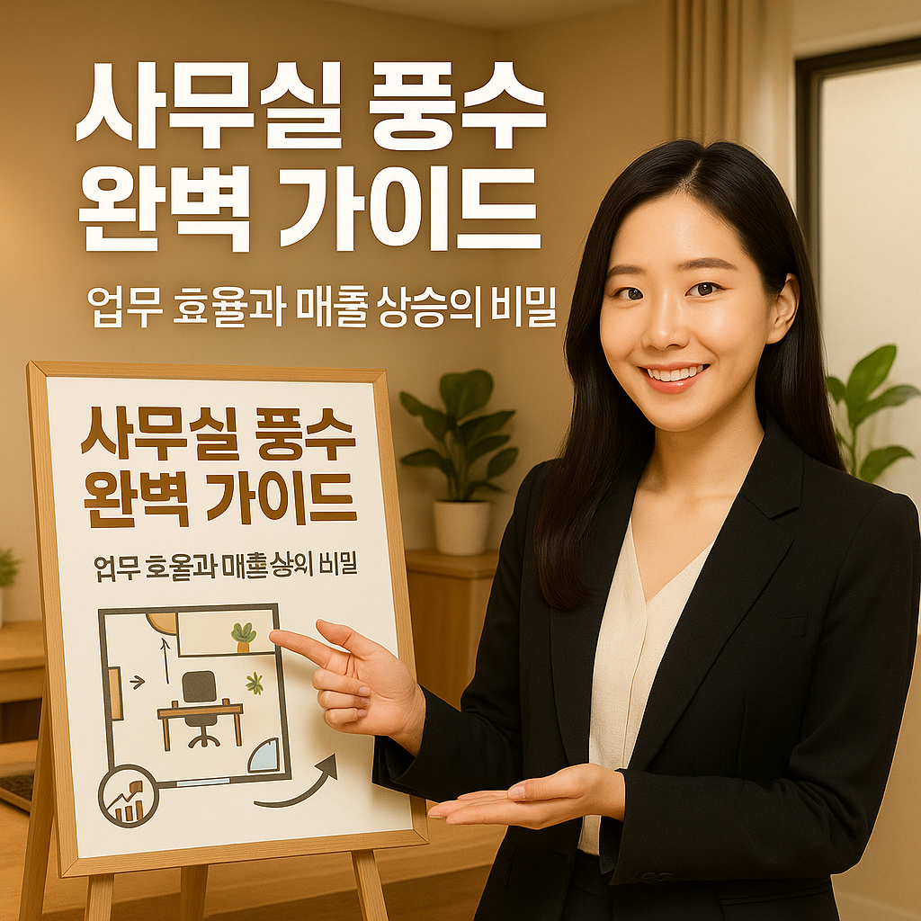 사무실 풍수 완벽 가이드 업무 효율과 매출 상승의 비밀