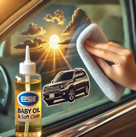 차량 스티커 제거방법