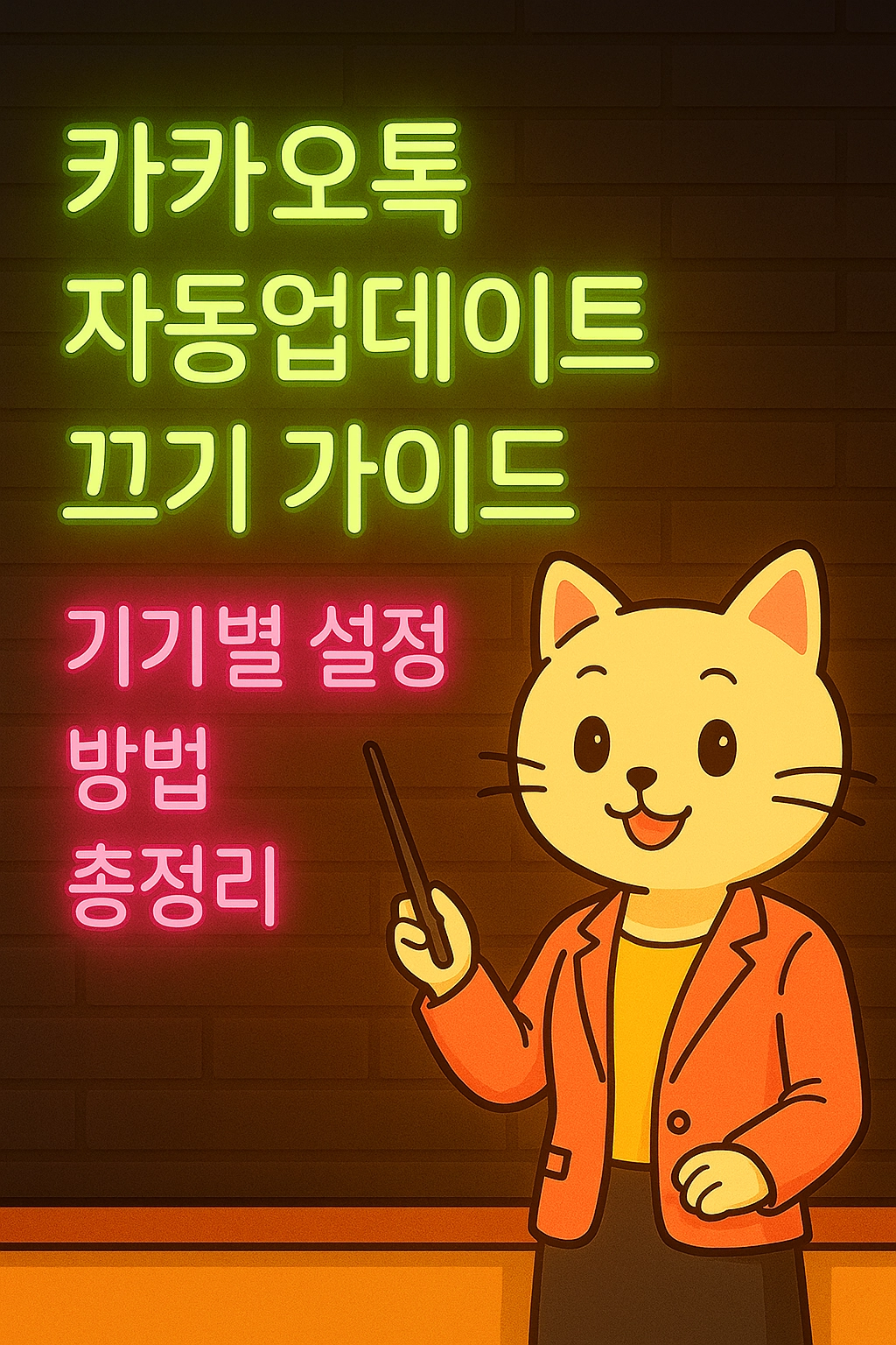 카카오톡 자동업데이트 끄기 가이드! 기기별 설정 방법 총정리