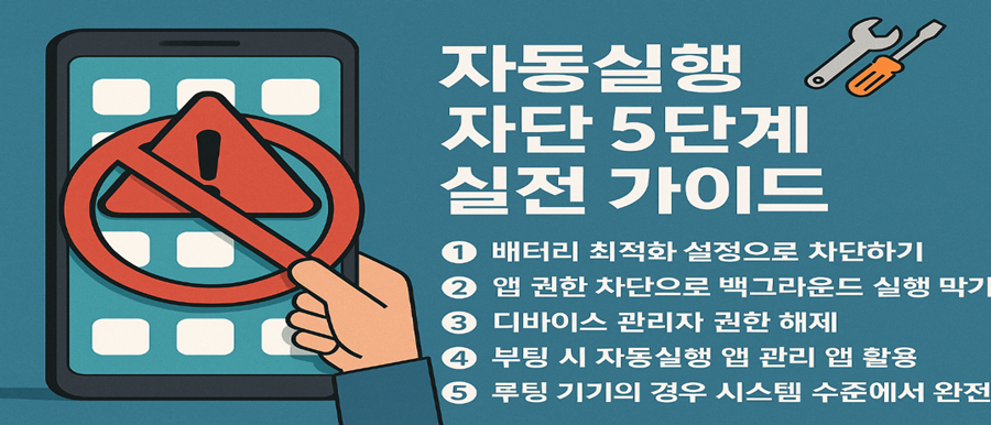 자동실행 차단 5단계 실전 가이드