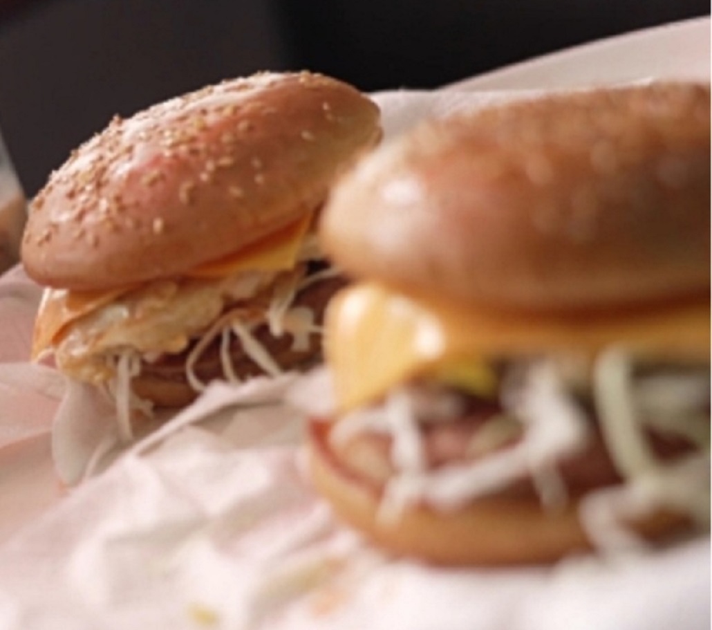 간판없는햄버거-레트로