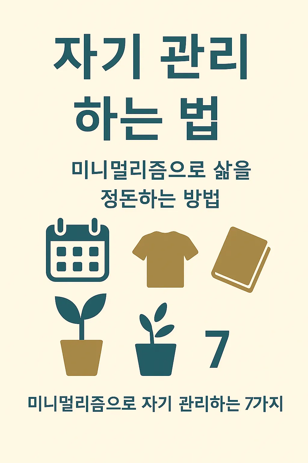 자기 관리 하는 법