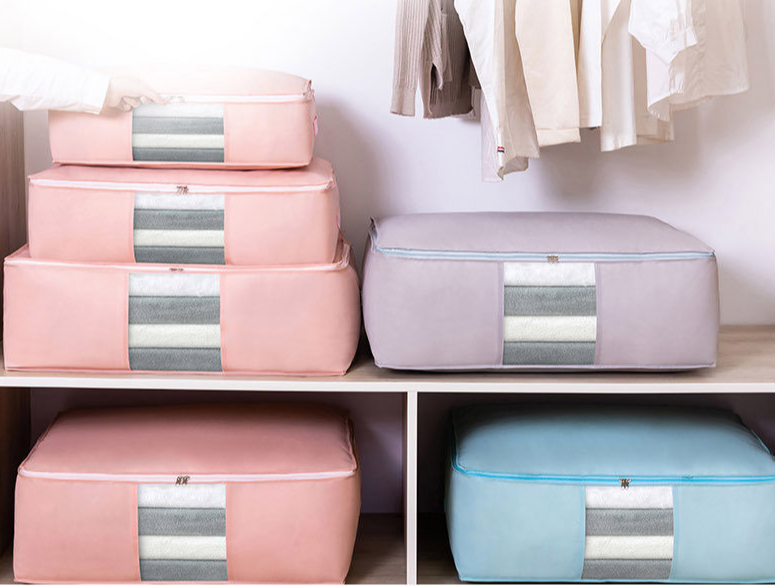 이불 및 계절 의류 수납법 관련 이미지