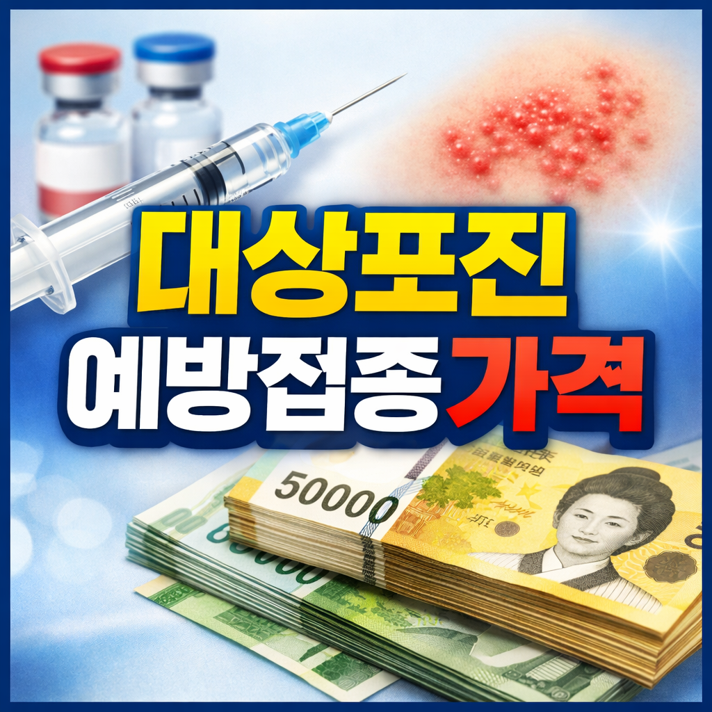 대상포진 예방접종 가격