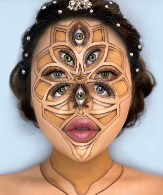 놀라운 밴쿠버의 한국인 메이크업 아티스트 VIDEO: How Mimi Choi's Facial Illusions Come Togethe