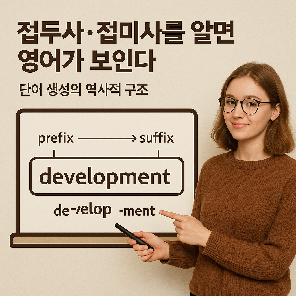 접두사·접미사를 알면 영어가 보인다_단어 생성의 역사적 구조