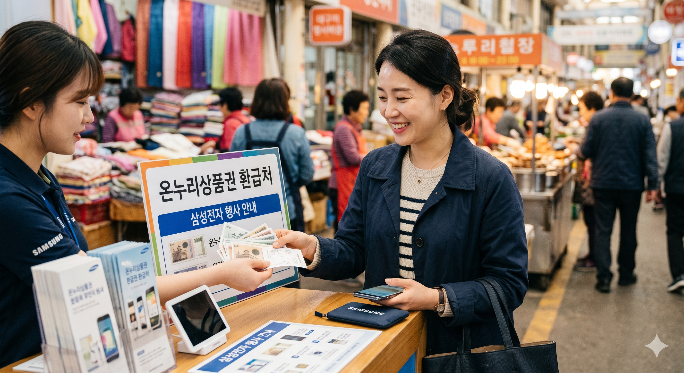 "삼성전자 온누리상품권 환급받는 방법 신청기간 지원금액 꿀팁 총정리"!