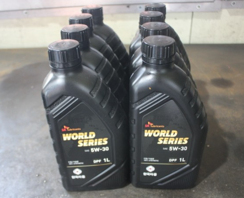 싼타페DM 합성오일